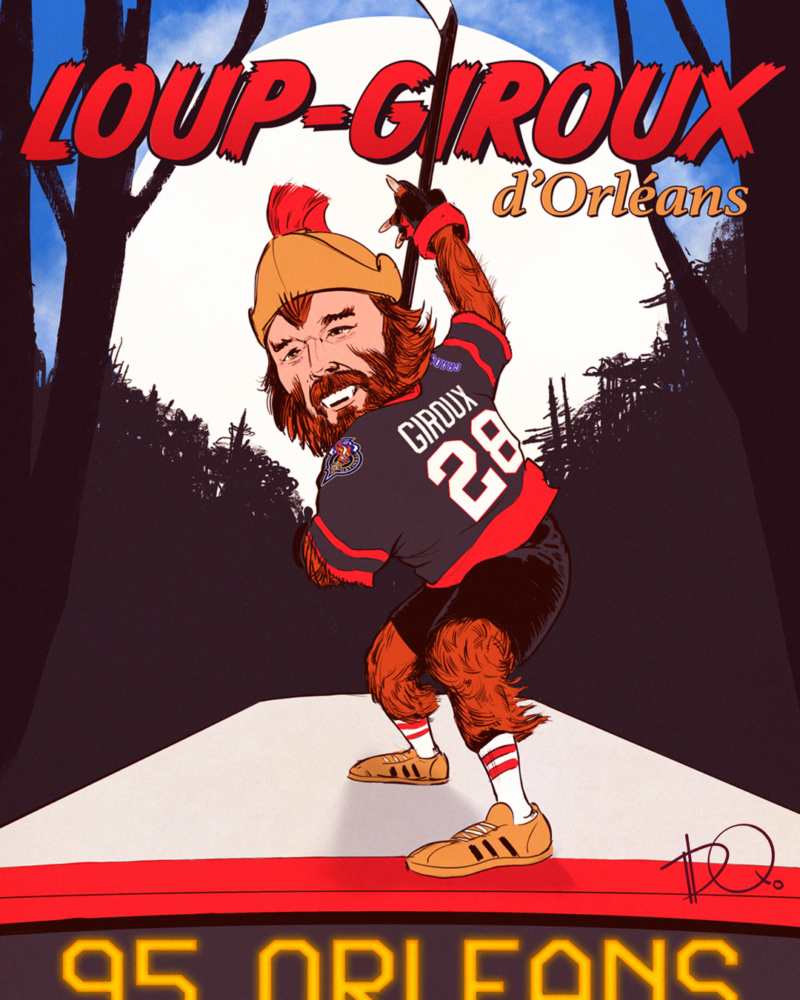 Loup-Giroux - 11x14 Poster