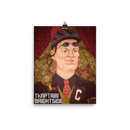 T'Kaptain Brightside Poster // Brady Tkachuk // Ottawa Senators