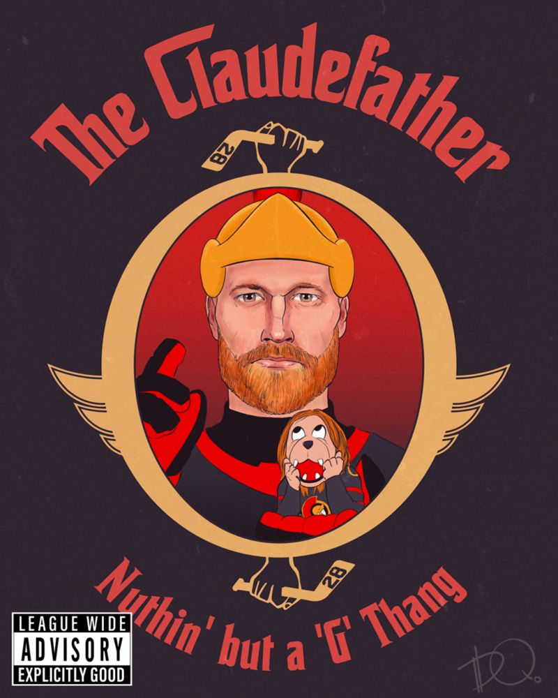 The Claudefather - 11x14 Poster