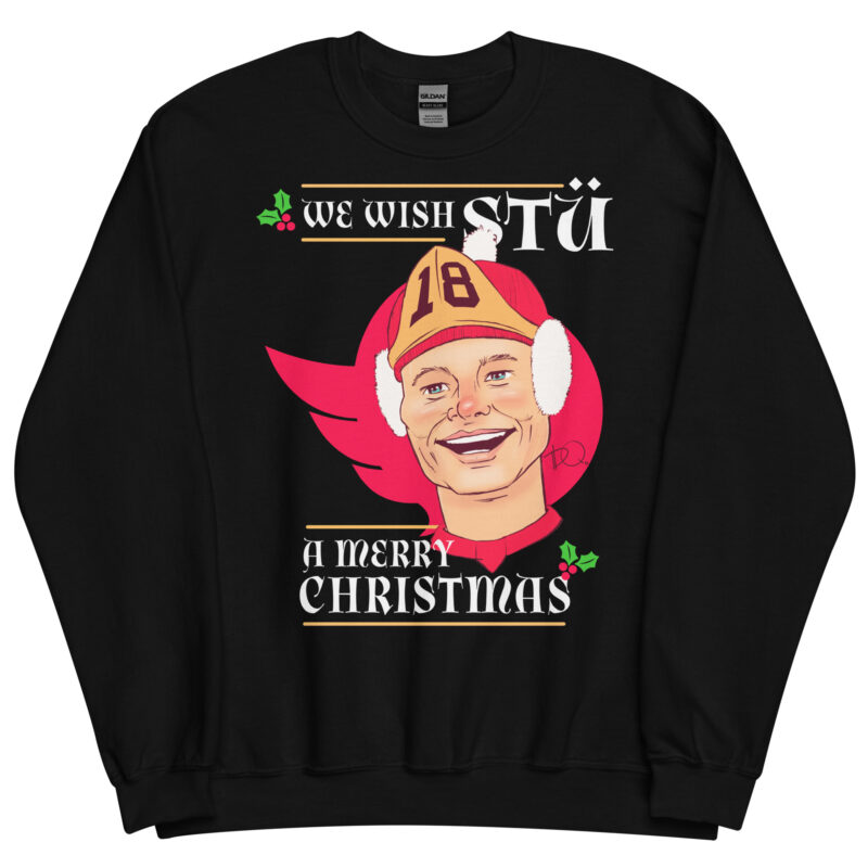 We Wish Stü A Merry Xmas Unisex Sweatshirt - Image 2