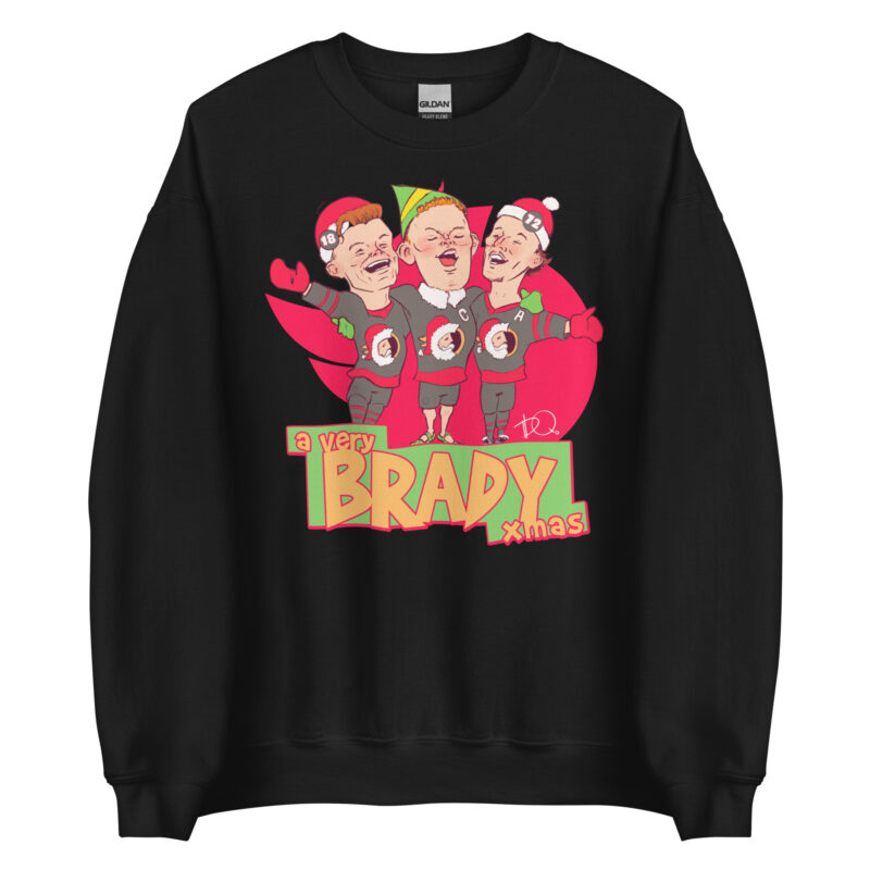 A Very Brady Xmas Unisex Sweatshirt - Image 2