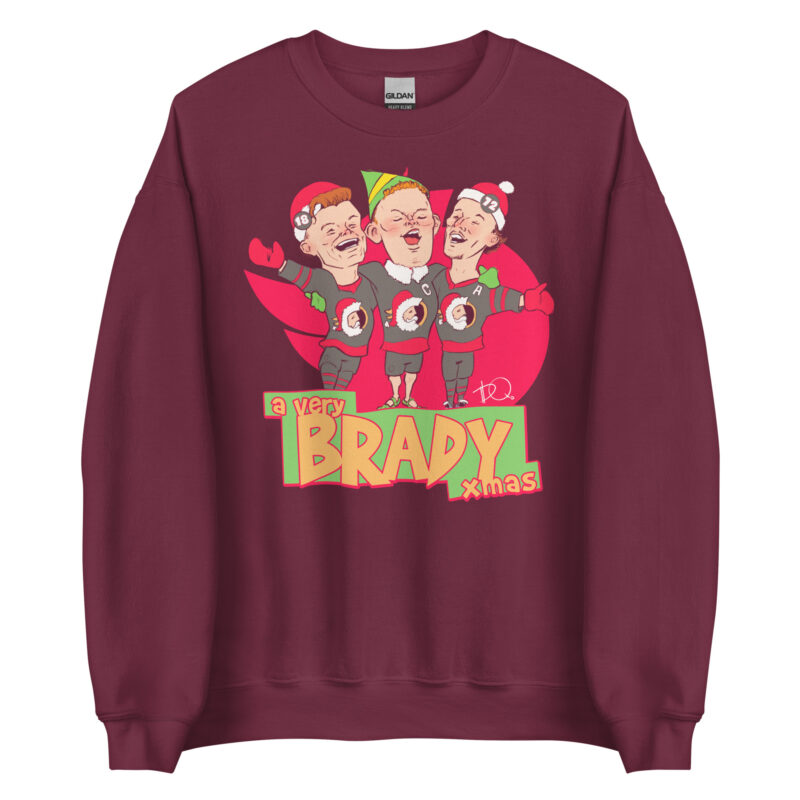 A Very Brady Xmas Unisex Sweatshirt - Image 3