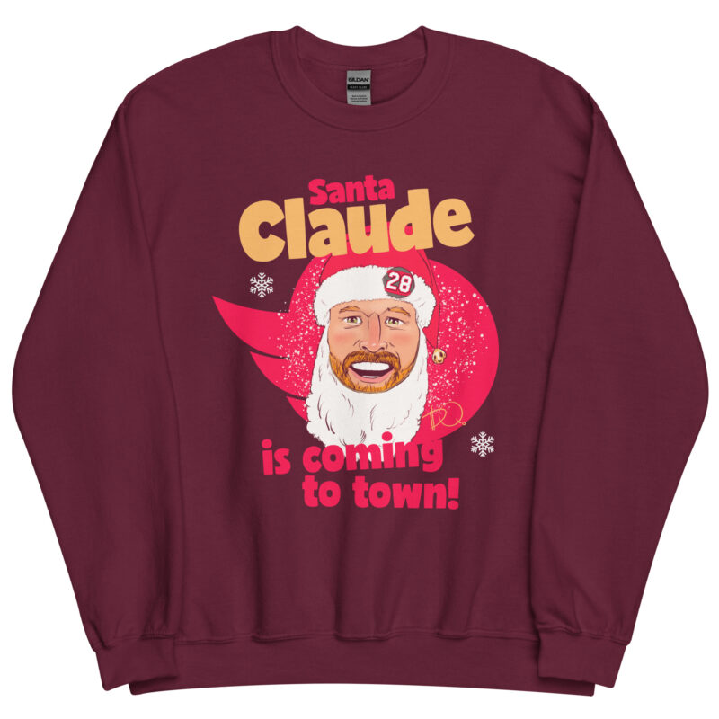 Santa Claude Is Coming To Town Unisex Sweatshirt - Image 3