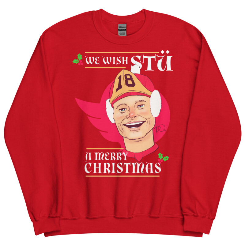 We Wish Stü A Merry Xmas Unisex Sweatshirt - Image 3