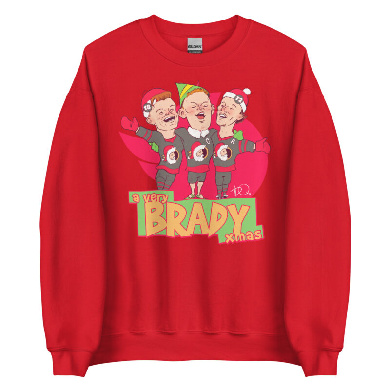 A Very Brady Xmas Unisex Sweatshirt - Image 4