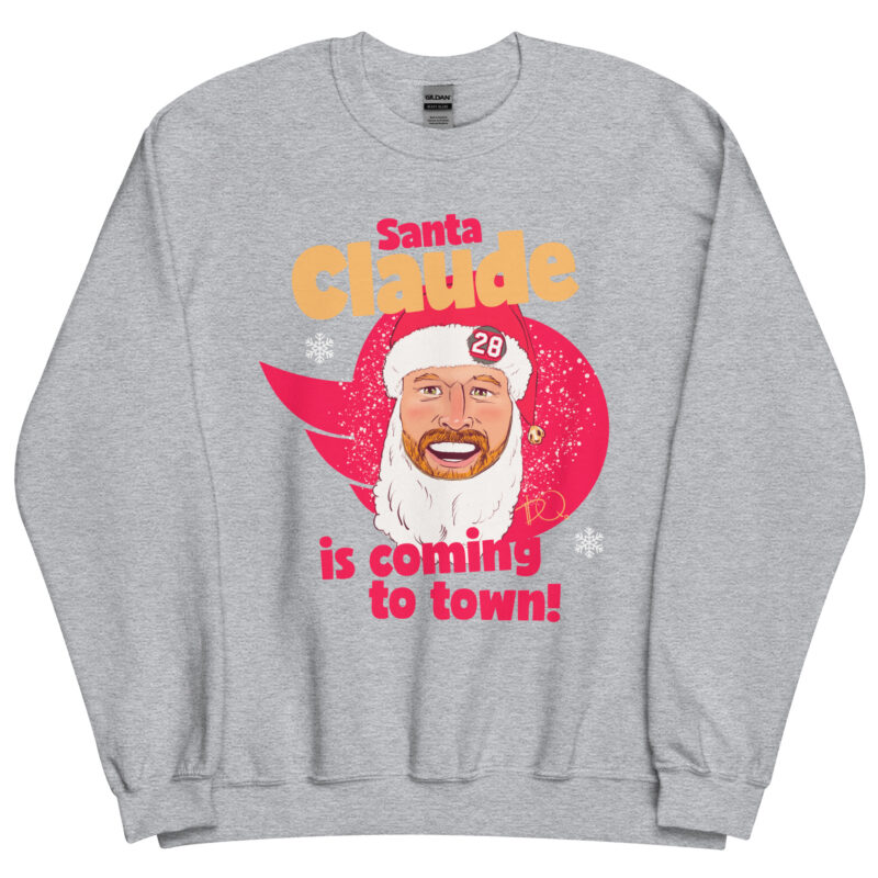 Santa Claude Is Coming To Town Unisex Sweatshirt - Image 4