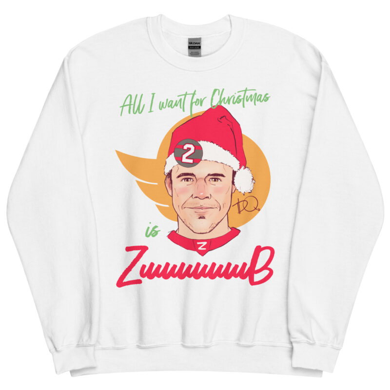 All I Want For Xmas Is Zuuuuuub Unisex Sweatshirt - Image 6