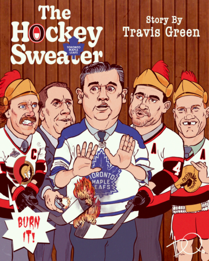 The Hockey Sweater - 11x14 Poster