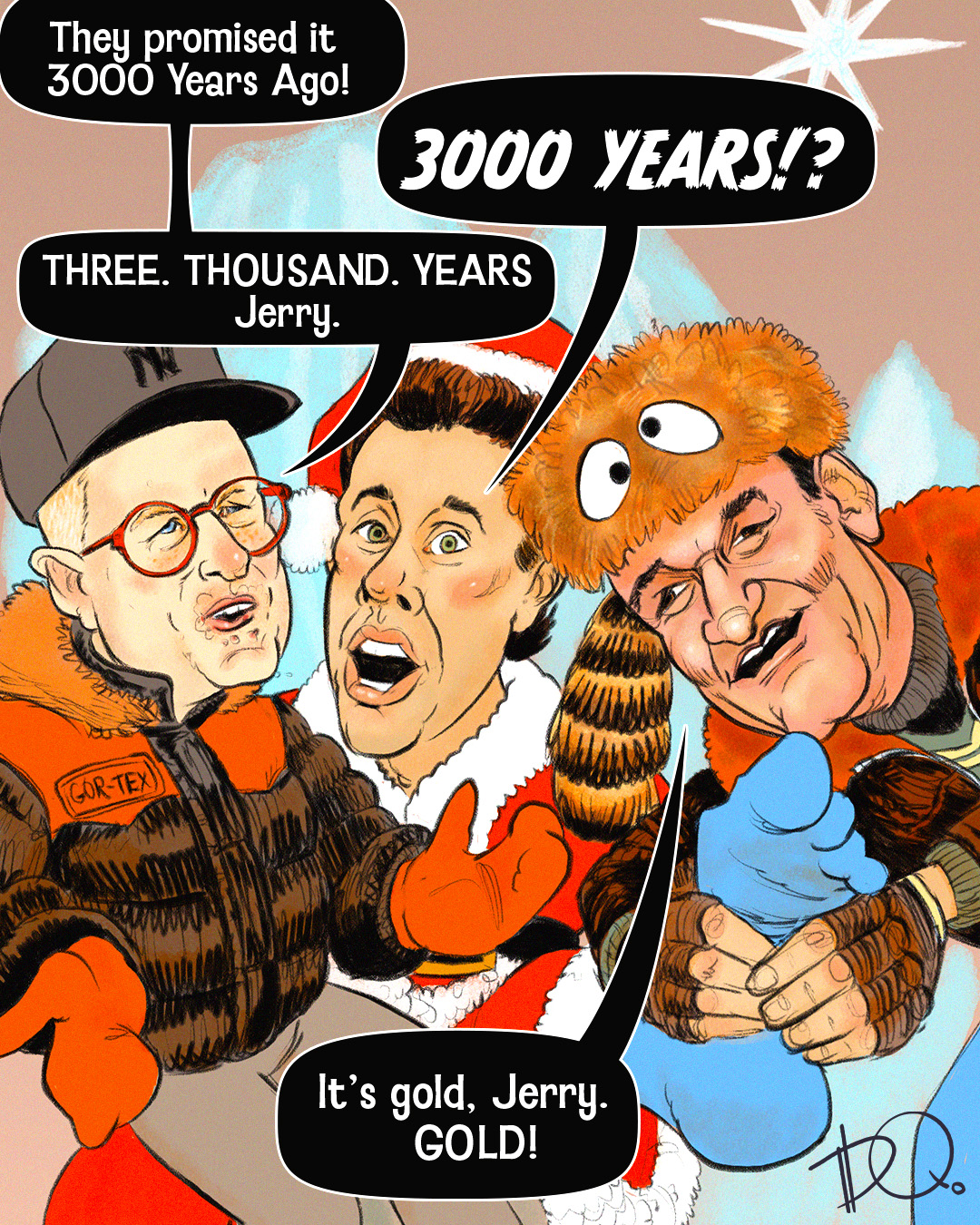 More Scenes From It’s A Very Merry Jerry All-Star Festivus Special