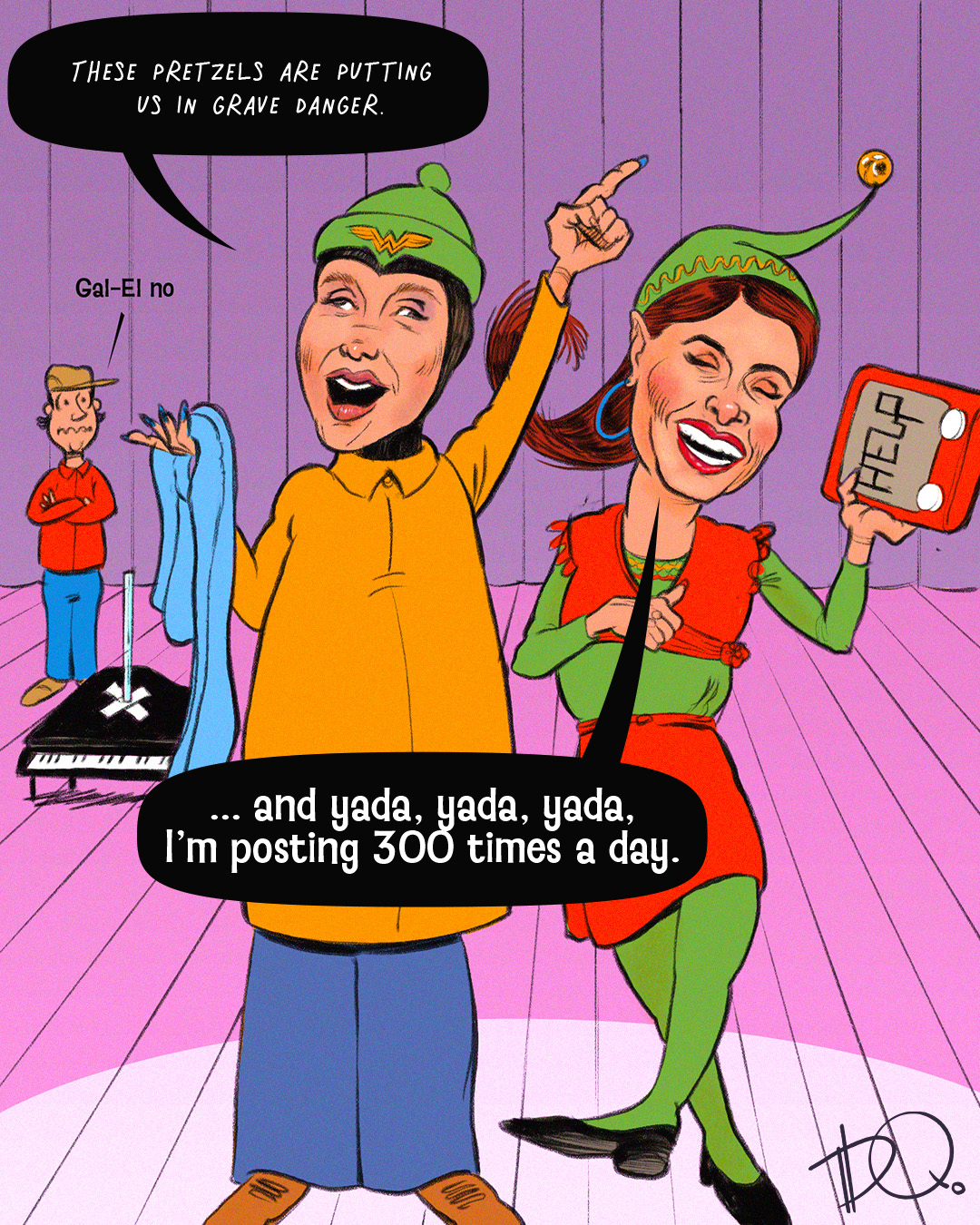 Even More Scenes From It’s A Very Merry Jerry All-Star Festivus Special